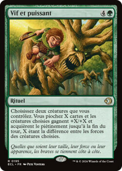 Vif et puissant