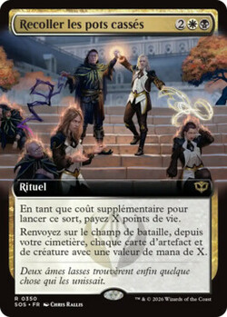 Recoller les pots cassés