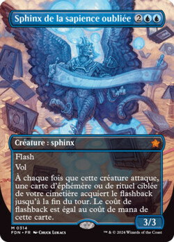 Sphinx de la sapience oubliée