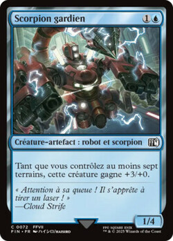Scorpion gardien