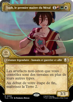 Toph, le premier maître du Métal