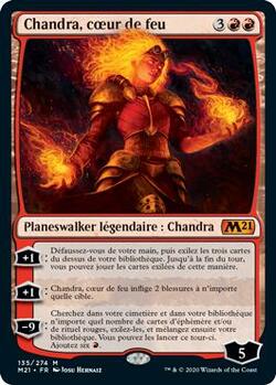 Chandra, coeur de feu