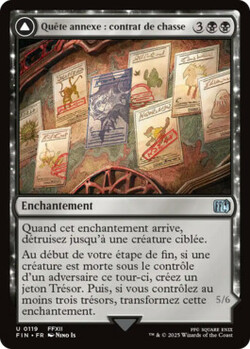 Quête annexe : contrat de chasse