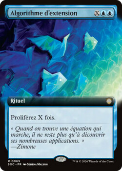 Algorithme d'extension