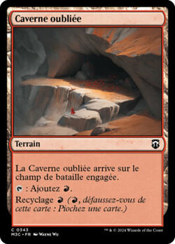 Caverne oubliée