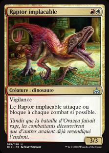 Raptor implacable