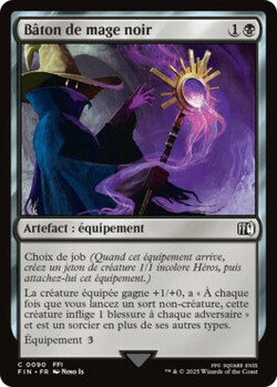 Bâton du mage noir