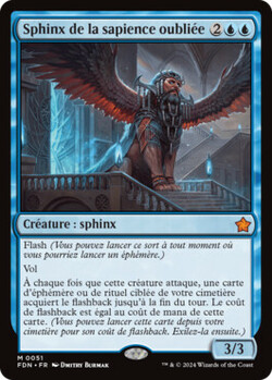 Sphinx de la sapience oubliée