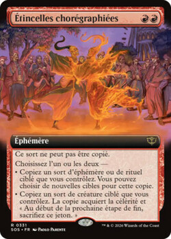 Étincelles chorégraphiées