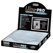 100 feuilles Ultra-Pro Platinum 9 cartes