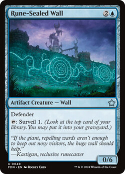 Rune-Sealed Wall