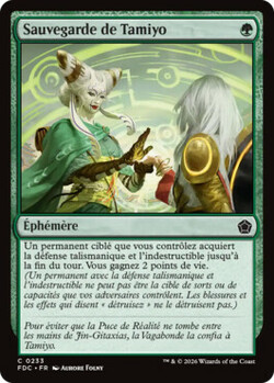 Sauvegarde de Tamiyo