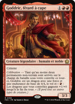 Goddric, fêtard à cape