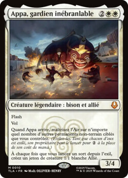 Appa, gardien inébranlable