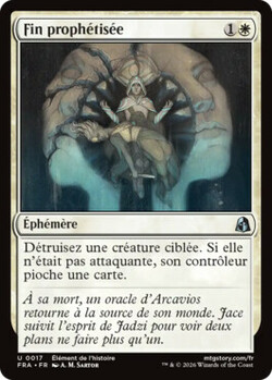 Fin prophétisée