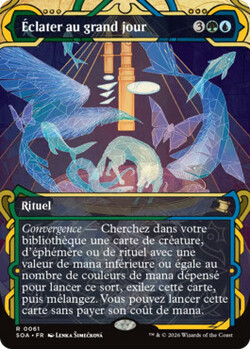 Éclater au grand jour