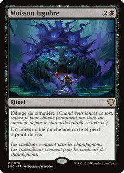 Moisson lugubre