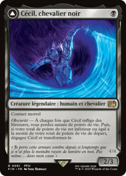 Cécil, chevalier noir