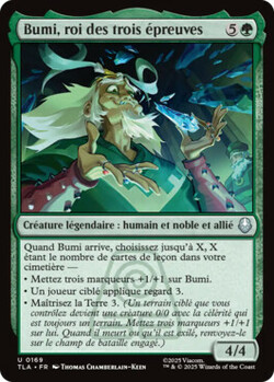 Bumi, roi des trois épreuves