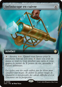 Infiniscope en cuivre