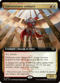 Universitaire endurci