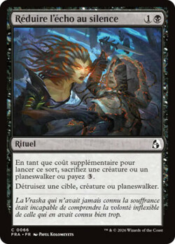 Réduire l'écho au silence