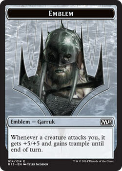 Emblem : Garruk, Apex Predator
