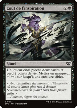 Coût de l'inspiration