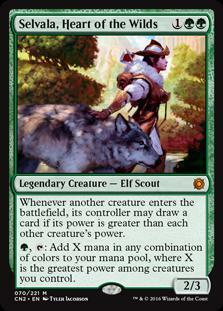 selvala heart of the wilds deck list