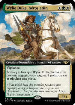 Wylie Duke, héros atiin