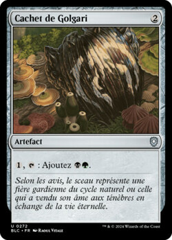 Cachet de Golgari