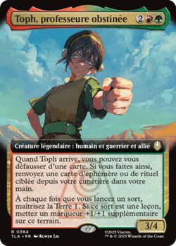 Toph, professeure obstinée