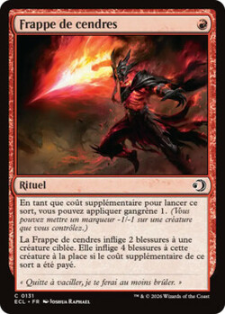 Frappe de cendres