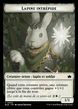 Lapine intrépide