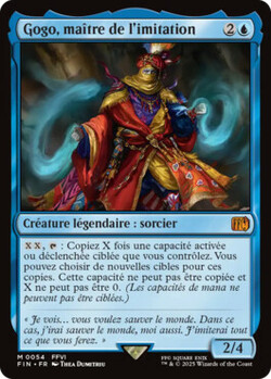 Gogo, maître de l'imitation