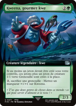 Kweena, gourmet kwe