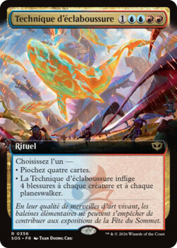 Technique d'éclaboussure