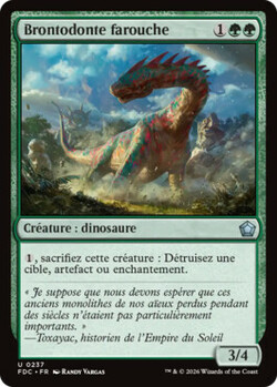 Brontodonte farouche
