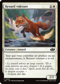 Renard voletant