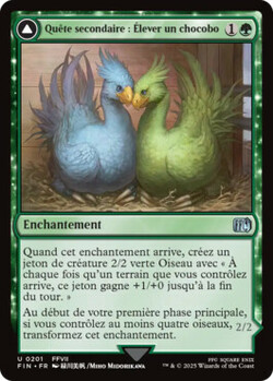Quête annexe : élever un chocobo