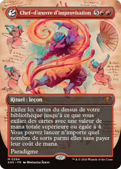 Chef-d'œuvre d'improvisation