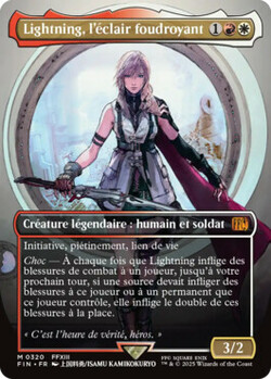 Lightning, l'éclair foudroyant