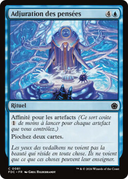 Adjuration des pensées