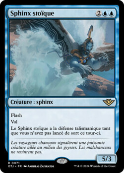 Sphinx stoïque