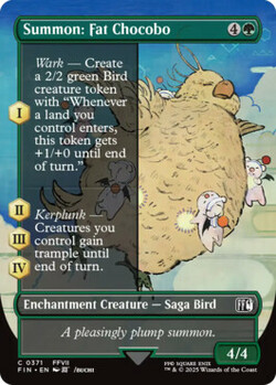 Summon: Fat Chocobo