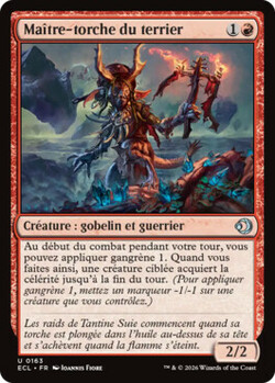 Maître-torche du terrier