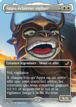 Appa, éclaireur vigilant