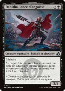 Danitha, lance d'angoisse