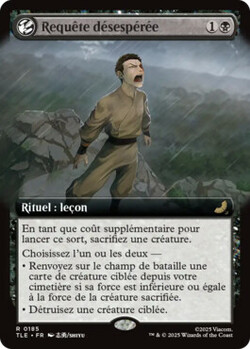 Requête désespérée