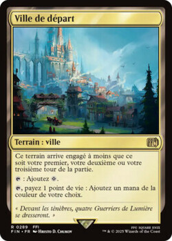 Ville de départ